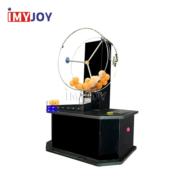 Hot Model LED Light Identify Indoor Lottery Drawing Casino Machine in UK